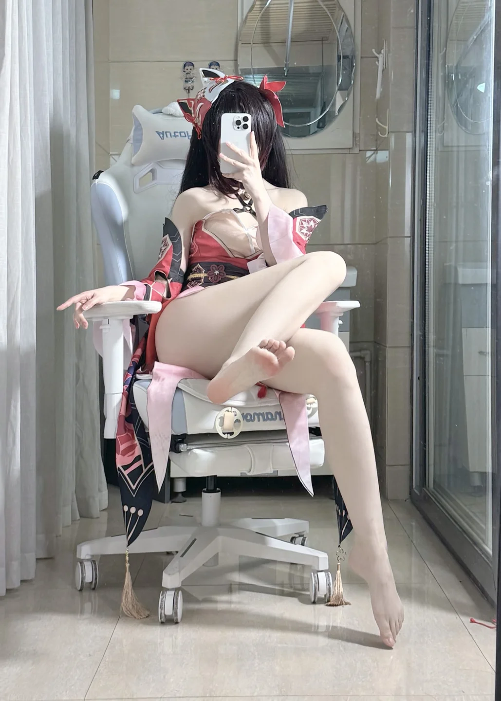 不可爱羚 - 花火 [52P,7V-486MB] tg@simisebaisi 【丝足阁】012.webp